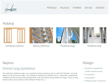 Tablet Screenshot of gamlana.lt